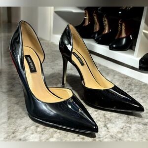 Nine West Folowe Black Pointed Toe Stillettos - Size 5